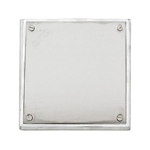 REJILLA CIEGA 20x20 NACIONAL ACERO INOX