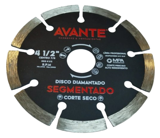 DISCO DIAMANTADO 115 SEGMENTADO