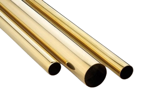 TIRA CAÑO 1/2 HIERRO ZINCADO DORADO x 4mts