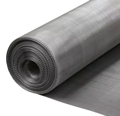 TEJIDO MOSQUITERO ALUMINIO 1.00x25mts