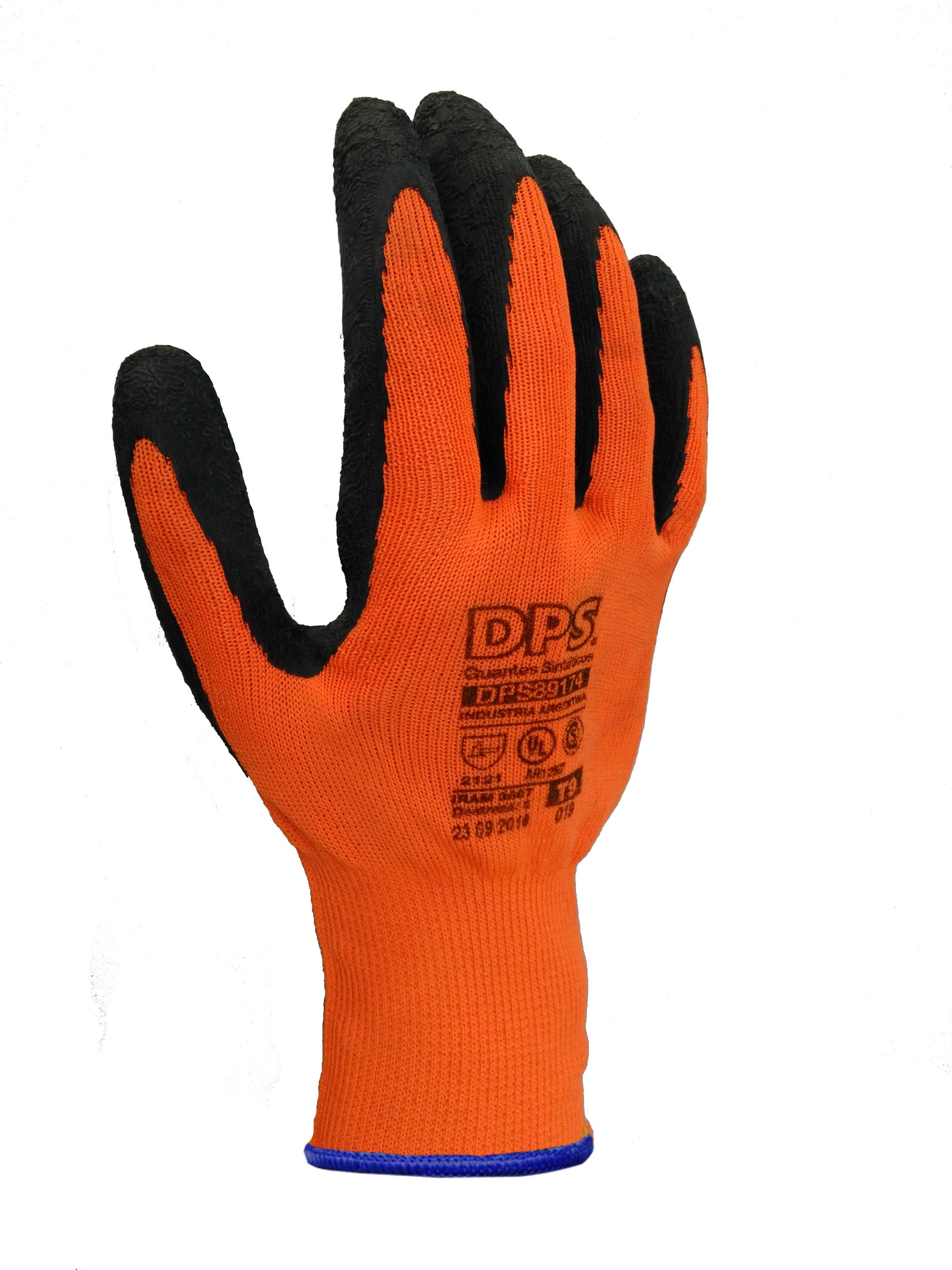 GUANTE RECUBIERTO LÁTEX RUGOSO "DPS" (12u)