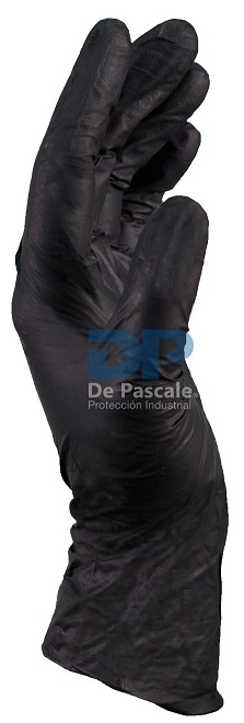 GUANTES DE NITRILO NEGRO DESCARTABLE (caja x 100u)