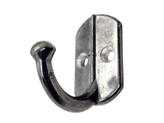 PERCHA ALUMINIO SIMPLE PULIDA