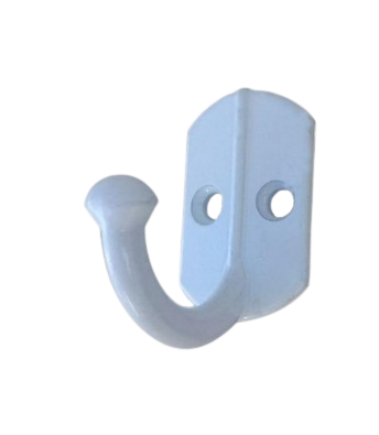 PERCHA ALUMINIO SIMPLE BLANCA
