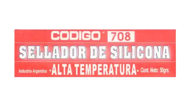 SELLADOR SILICONA ALTA TEMPERATURA 50gr "CODIGO"