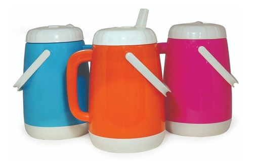 TERMO TERERE 2 lts PLASTICO COLORES