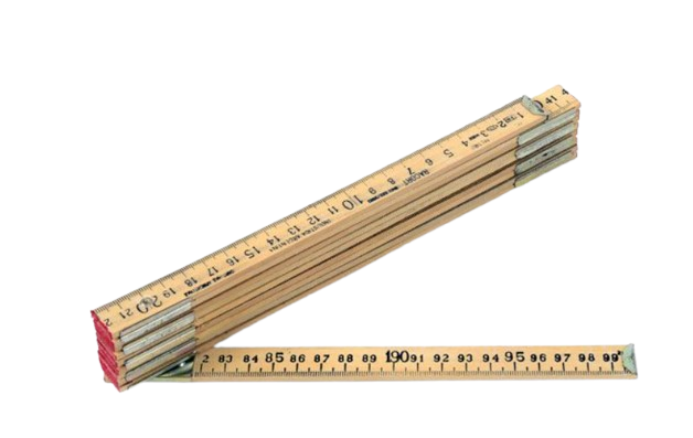 METRO PLEGABLE MADERA 1MTS